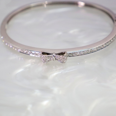 18k Gold Butterfly Ribbon Diamond  Bracelet Customized Fine Jewelry IGI GIA Lab Grown Diamond Engagement Wedding Banquet