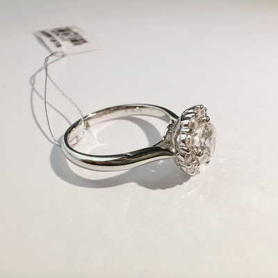 Fortune 18K Gold Customized Fine Jewelry IGI GIA Lab Grown Diamond Engagement Wedding Banquet Women's Ring