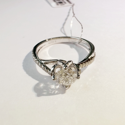 Women's Customized 18K Gold Diamond Engagement Wedding Ring Four Claw Flower Design IGI GIA Lab Grown Diamond Fine Jewelry