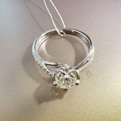 Women's Customized 18K Gold Diamond Engagement Wedding Ring Four Claw Flower Design IGI GIA Lab Grown Diamond Fine Jewelry