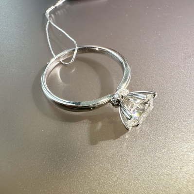 Six Claw 18k Gold Lab Diamond Ring Engagement Wedding Banquet Women Rings Customized Fine Jewelry IGI GIA Lab Grown Diamond Ring