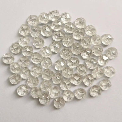 1-5 Carat Rough Stone HPHT Lab Grown  Man Made Diamonds White DEF CVD Loose Lab Diamond