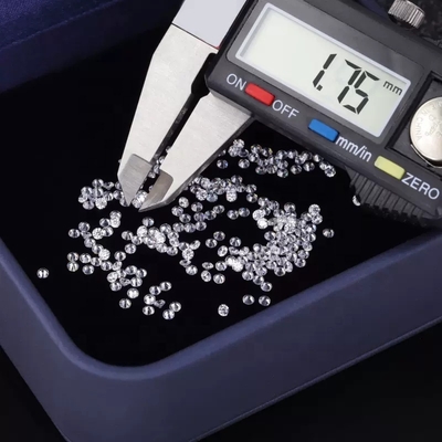 0.01-1 Carat White Round Brilliant Cut Man-Made Diamonds DEF-VVS1 VS2 Clarity CVD HPHT Certified IGI GIA Certified