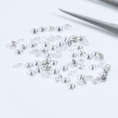 0.01-1 Carat White Round Brilliant Cut Man-Made Diamonds DEF-VVS1 VS2 Clarity CVD HPHT Certified IGI GIA Certified