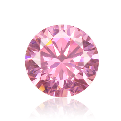 Pink Round Cut 0.5carat- 2.5carat  Lab Grown Diamond HPHT CVD Lab Diamond D E F G H Color VVS VS 3EX Loose Diamond IGI Certified