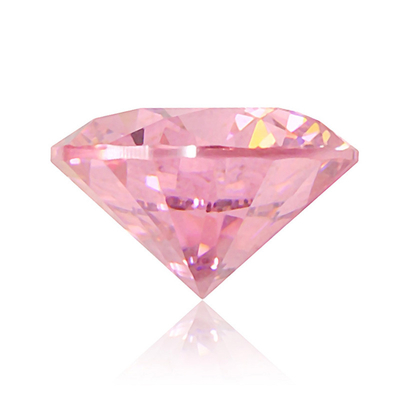 Pink Round Cut 0.5carat- 2.5carat  Lab Grown Diamond HPHT CVD Lab Diamond D E F G H Color VVS VS 3EX Loose Diamond IGI Certified