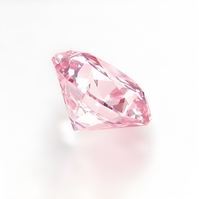 Pink Round Cut 0.5carat- 2.5carat  Lab Grown Diamond HPHT CVD Lab Diamond D E F G H Color VVS VS 3EX Loose Diamond IGI Certified