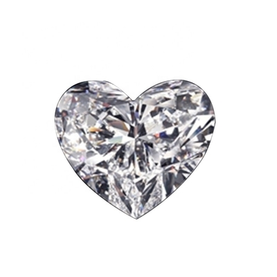 Heart Shaped 0.5-2.5 Carat Lab Grown Diamonds HPHT CVD Certified Loose D E F G H Colors VVS1 Clarity IGI Certified