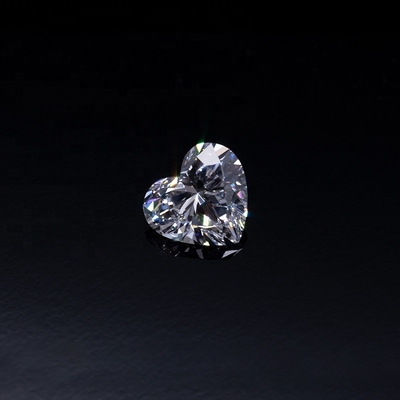 Heart Shaped 0.5-2.5 Carat Lab Grown Diamonds HPHT CVD Certified Loose D E F G H Colors VVS1 Clarity IGI Certified