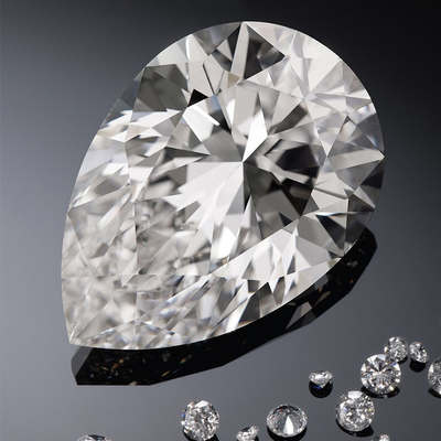 IGI GIA Certified Lab Grown Diamonds Pear Cut 0.5-2.5 Carat VS1 VS2 Clarity CVD HPHT Technique Loose DEFGH VS VVS Pear Shaped