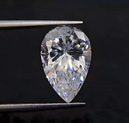 IGI GIA Certified Lab Grown Diamonds Pear Cut 0.5-2.5 Carat VS1 VS2 Clarity CVD HPHT Technique Loose DEFGH VS VVS Pear Shaped