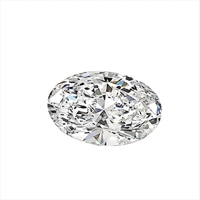 Oval Cut 0.5-2.5 Carat Lab Grown Diamonds HPHT CVD D-E-F-G-H Color VVS VS 3EX Loose IGI Certified GIA Certificate