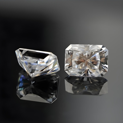 Radiant Cut 0.5-2.5 Carat Lab Grown Diamonds HPHT CVD VVS VS 3EX Certified Loose IGI GIA Certified