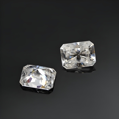 Radiant Cut 0.5-2.5 Carat Lab Grown Diamonds HPHT CVD VVS VS 3EX Certified Loose IGI GIA Certified