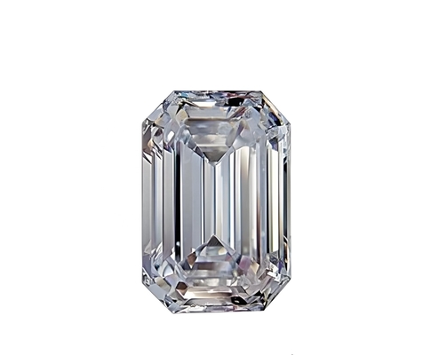 IGI Certified Emerald Cut 0.5-2.5 Carat Lab Grown Diamonds HPHT CVD D E F G H Color VVS VS 3EX Loose Diamond Certified by GIA