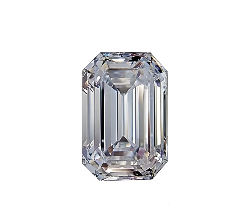 IGI Certified Emerald Cut 0.5-2.5 Carat Lab Grown Diamonds HPHT CVD D E F G H Color VVS VS 3EX Loose Diamond Certified by GIA